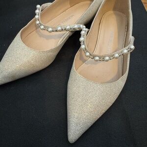 Morrell Maxie Glittering Pearl Flats